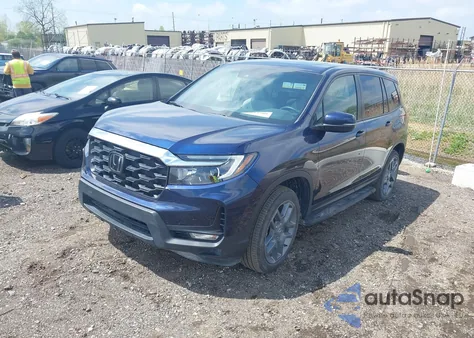 2023 Honda Passport Awd Ex-L from USA, damaged, VIN 5FNYF8H57PB004896